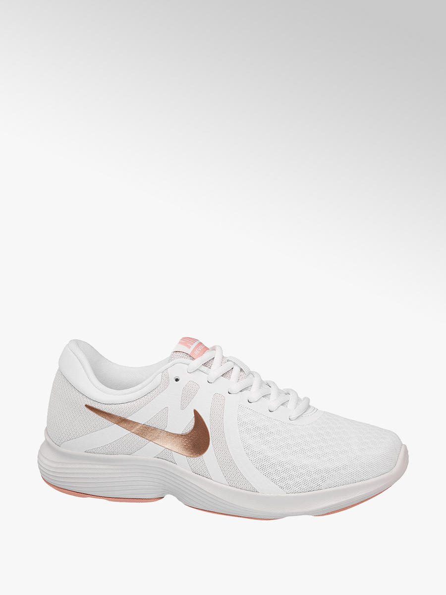 Damen Laufschuhe REVOLUTION 4 von NIKE in weiß - deichmann.com Damen Laufschuhe REVOLUTION 4 von NIKE in weiß - deichmann.com